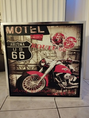 Timeless decorative framed print 50x50 cm like new