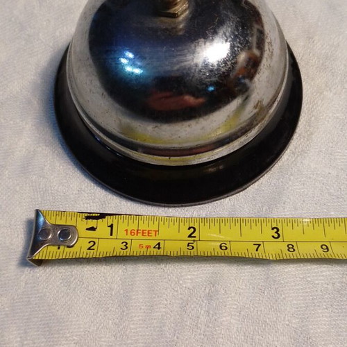 Reception bell used, hotel office equipment