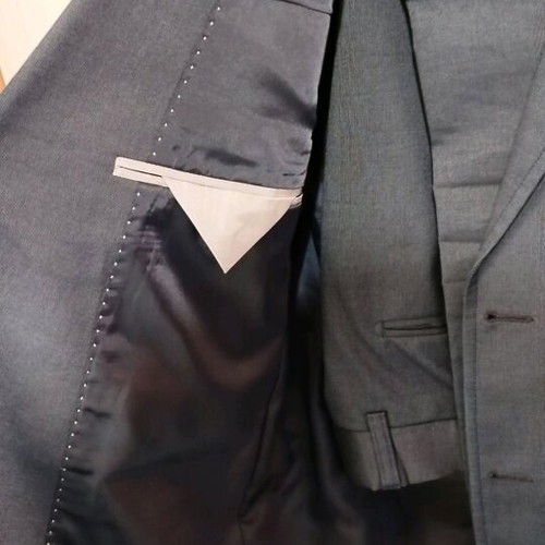 Aristoteli Bitsiani blue/anthracite suit like new