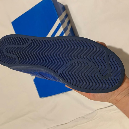 Adidas Women's Superstar EU36 Blue like new with reflective details