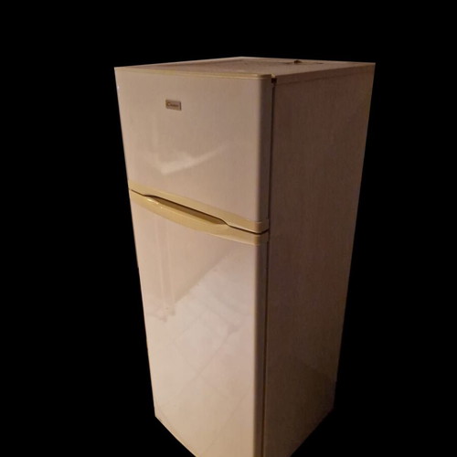 Refrigerator with freezer, approx. 1.80 m height