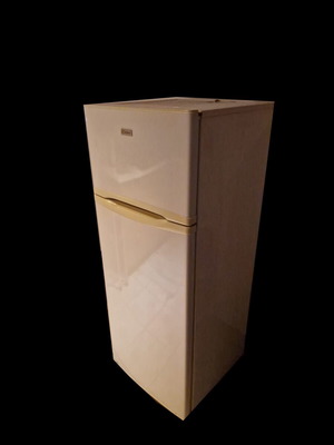 Refrigerator with freezer, approx. 1.80 m height
