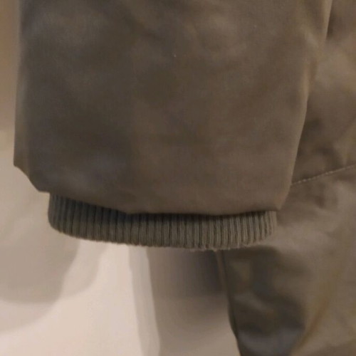 Hooded jacket size 34 like new, khaki