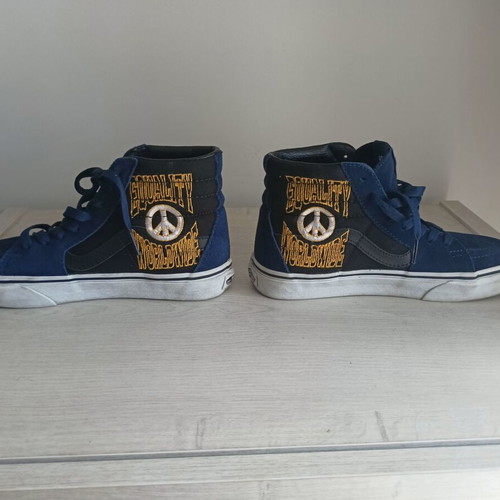 Vans SK-8 Hi boots new, size 36.5, blue