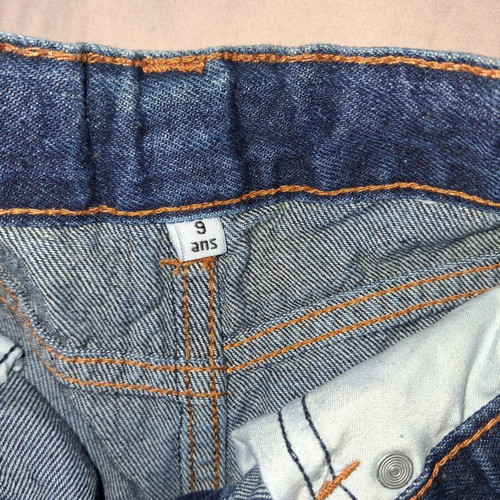 Kids' denim jeans like new, size 9 years, blue