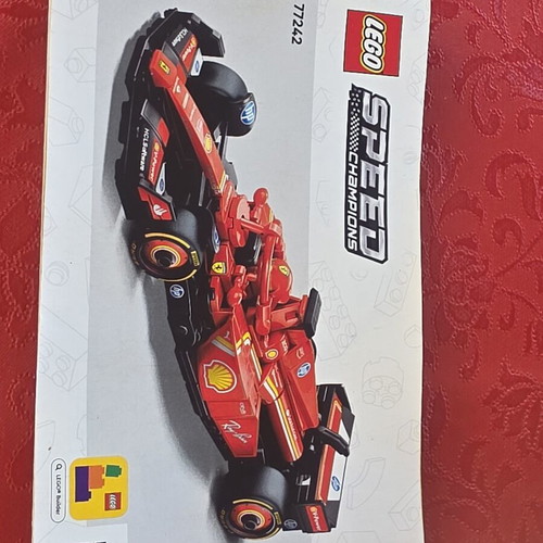 LEGO Speed Champions Formula 1 Ferrari SF-24 F1 Race Car set 77242