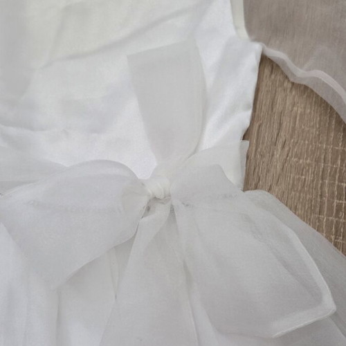 White dress for flower girl, ages 5 to 8