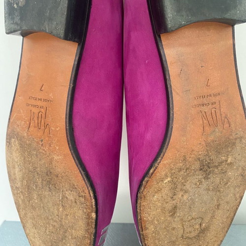 Casadei ballerina shoes used, pink, size 37