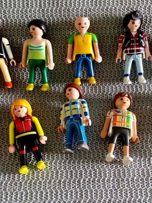 Playmobil μεταχειρισμένες φιγούρες, πακέτο 10 διαφορετικών