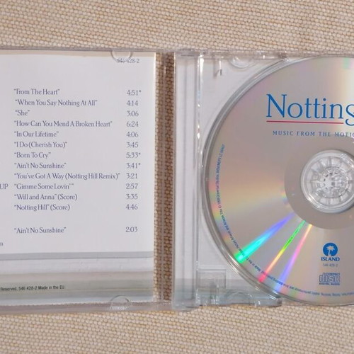 Notting Hill Original Motion Picture Soundtrack CD like new