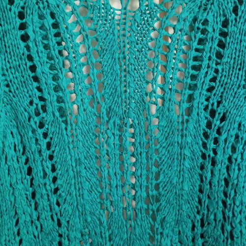 Women's spring cardigan like new, turquoise, size M