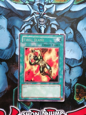 Final Flame κάρτα Yu-Gi-Oh! μεταχειρισμένη, 1η έκδοση, σπάνια