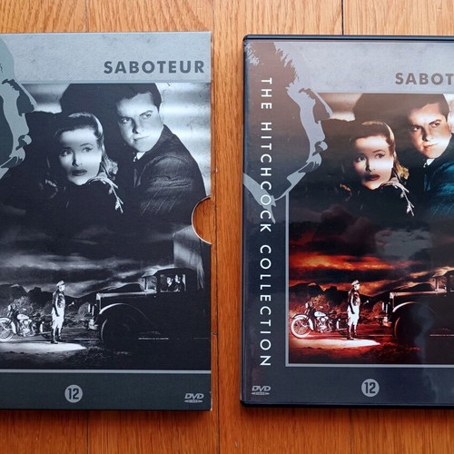 Saboteur DVD μεταχειρισμένο, θρίλερ χωρίς ελληνικούς υπότιτλους