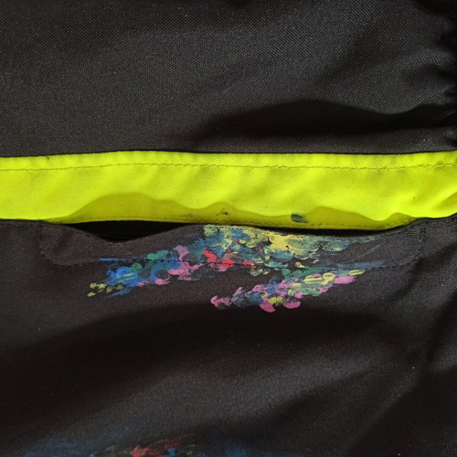 Held motorcycle jacket XL with unique Twisted Sister custom back