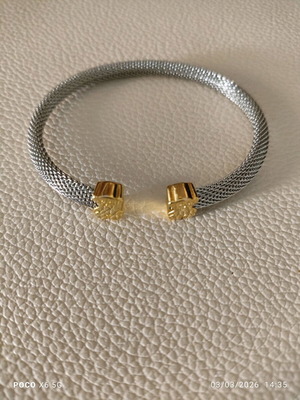 Tous bracelet with gold 750 and stainless steel in new condition