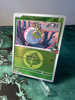 Team Rocket's Tarountula card used