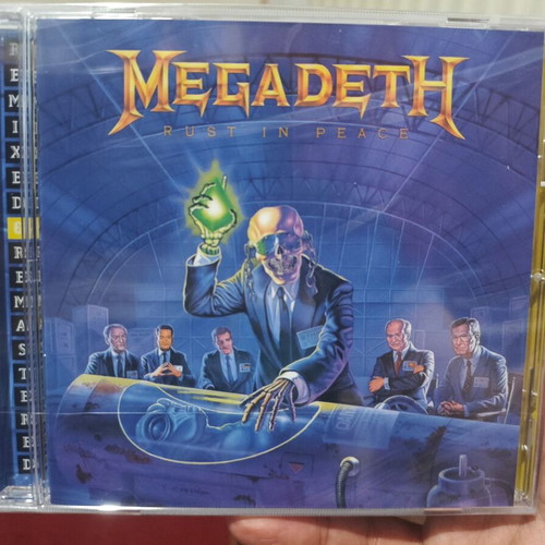 Megadeth Rust In Peace CD remastered sealed with 4 bonus tracks