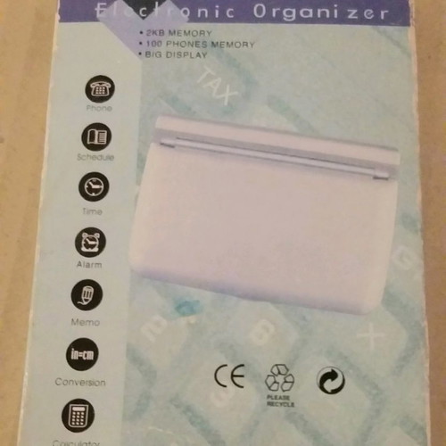 Delta collectible electronic organizer new