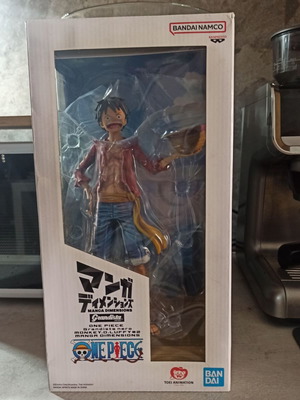 Banpresto One Piece Grandista Monkey D. Luffy Manga Dimensions figure new