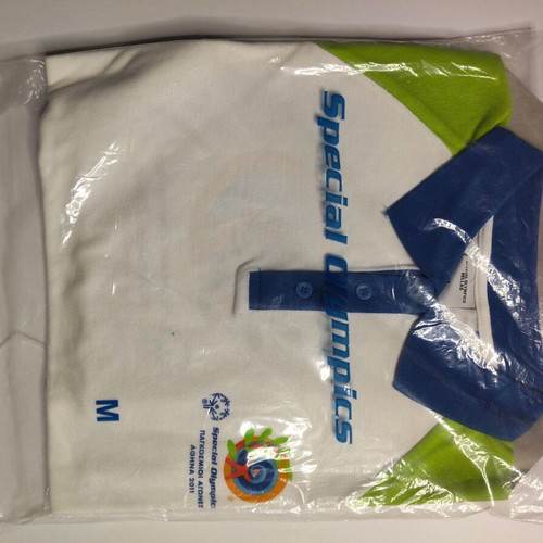 Official Athens 2011 Special Olympics Polo Shirt new