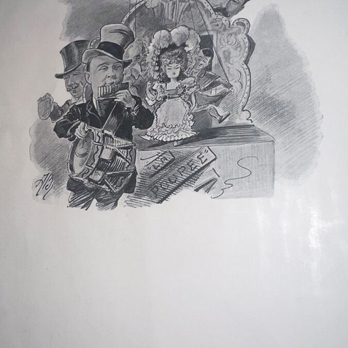 Theatre London 1897 rare theatrical program used