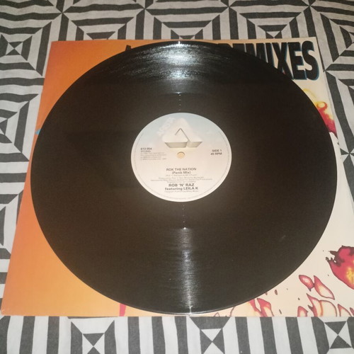 Rob 'N' Raz Featuring Leila K Rok The Nation The Remixes 12" vinyl maxi-single