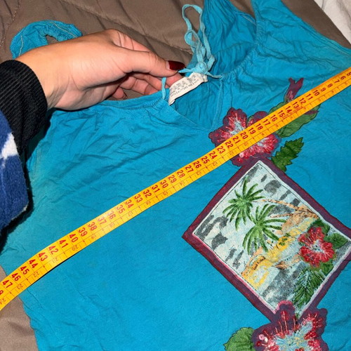 Blue blouse size L like new, excellent condition