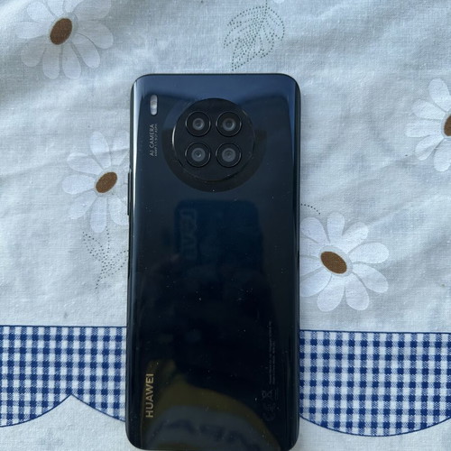Huawei Nova 8i smartphone like new, 128GB, black, dual SIM with case