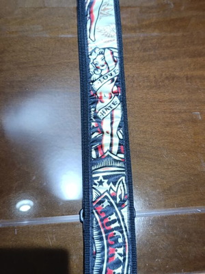Dunlop guitar strap used