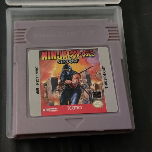 Ninja Gaiden Shadow Game Boy cartridge like new, retro action game