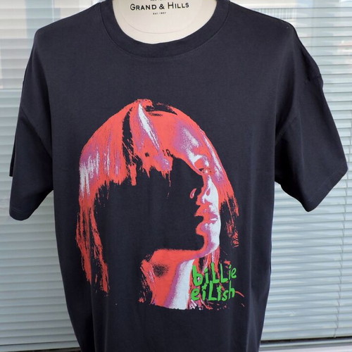 Billie Eilish Relaxed Boyfriend Tee XL cotton 2022 Lash Music like new