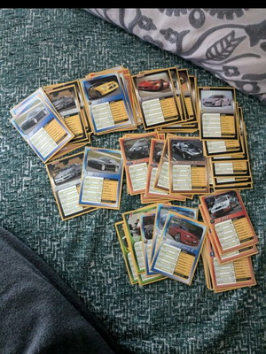 Super Atou cards with cars like new