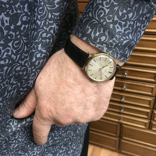 Doxa vintage 1960 used men's mechanical wristwatch