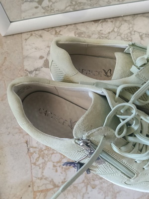 Caprice sneakers, green, size 37.5