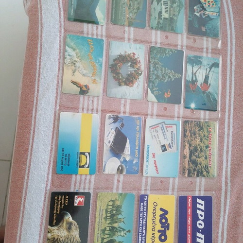 Rare OTE phone cards pack from 1990s used, collectible