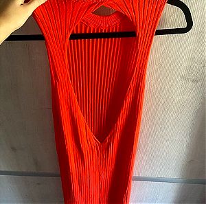 Karavan KRVN φόρεμα κόκκινο πλεκτο καινούργιο συλλογή ss23