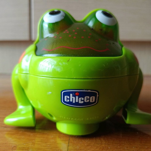 Chicco baby toy frog without batteries, sound and light