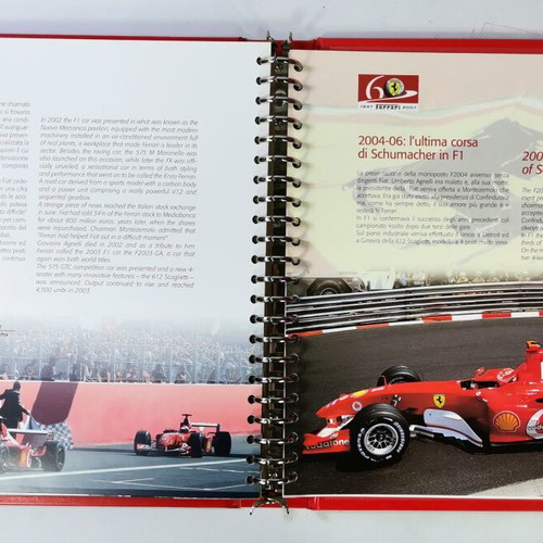 Ferrari 60th Anniversary Set of 2 Albums like new
