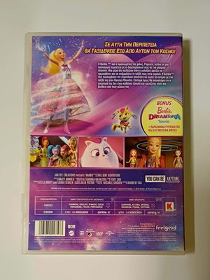 Barbie Space Adventure DVD with Barbie Dreamtopia movie, dubbed
