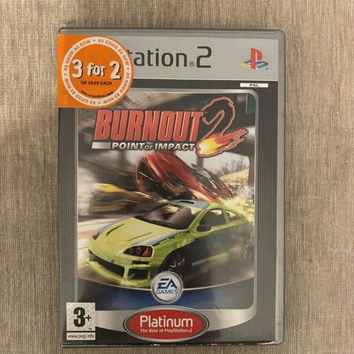 Burnout 2 Point of Impact PlayStation 2 used, English full version