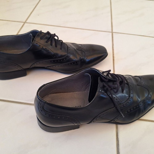 Scarponi black men's shoes size 43 used