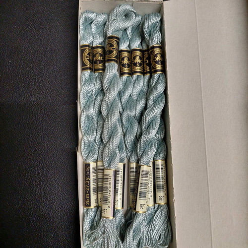 8 DMC Cotton Perle Embroidery Threads No 927 New