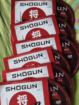 Shogun DVD set like new, action adventure series by James Clavell