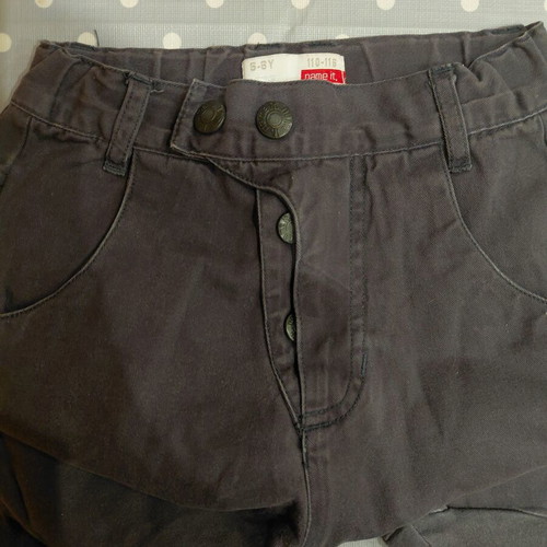 Name It children's gray pants size 110-116, like new with gift blouse