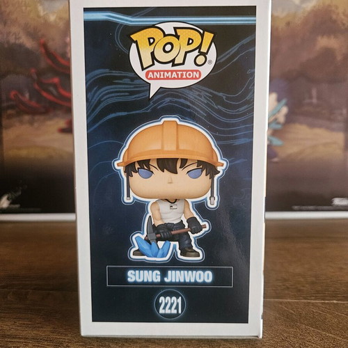 Funko Pop Sung Jinwoo 2221 Mining Solo Leveling Limited Edition new