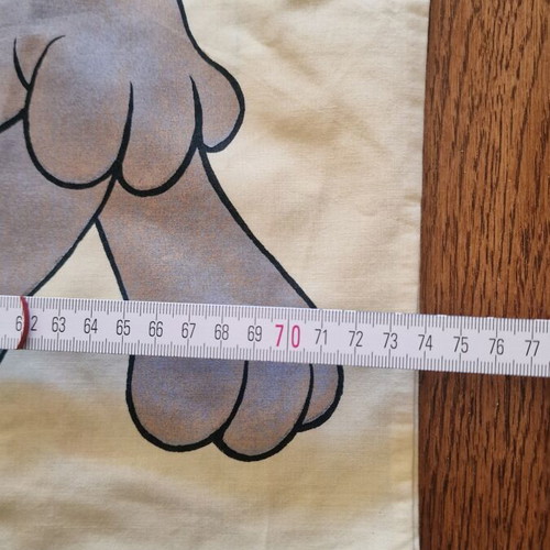 Pillowcase with Pound Puppies design, new
