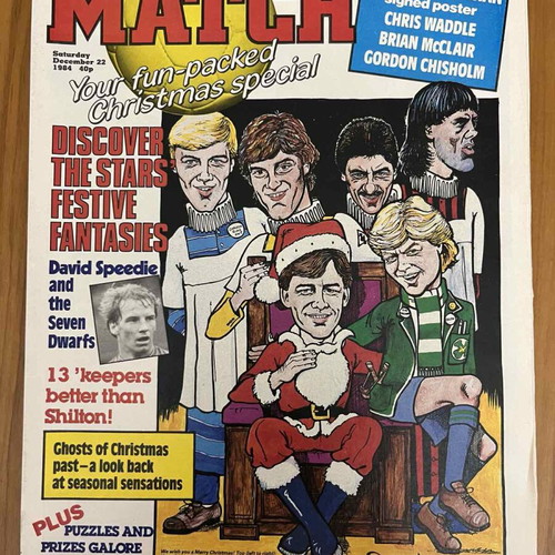 Match 1984 sports collectible magazine used