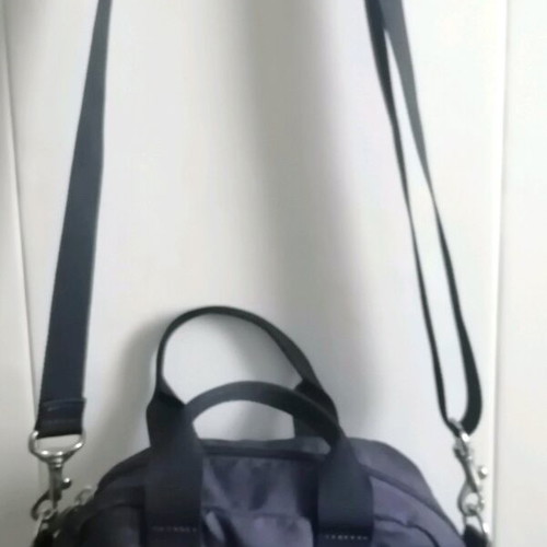 Progres small women's bag like new, blue with orange daisies, crossbody