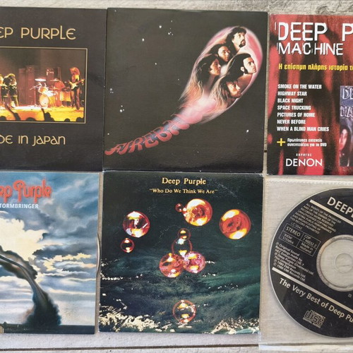 Deep Purple συλλογή 6 CD ροκ