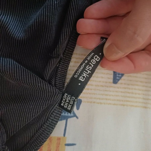 Bershka one-piece like new, dark gray, XS